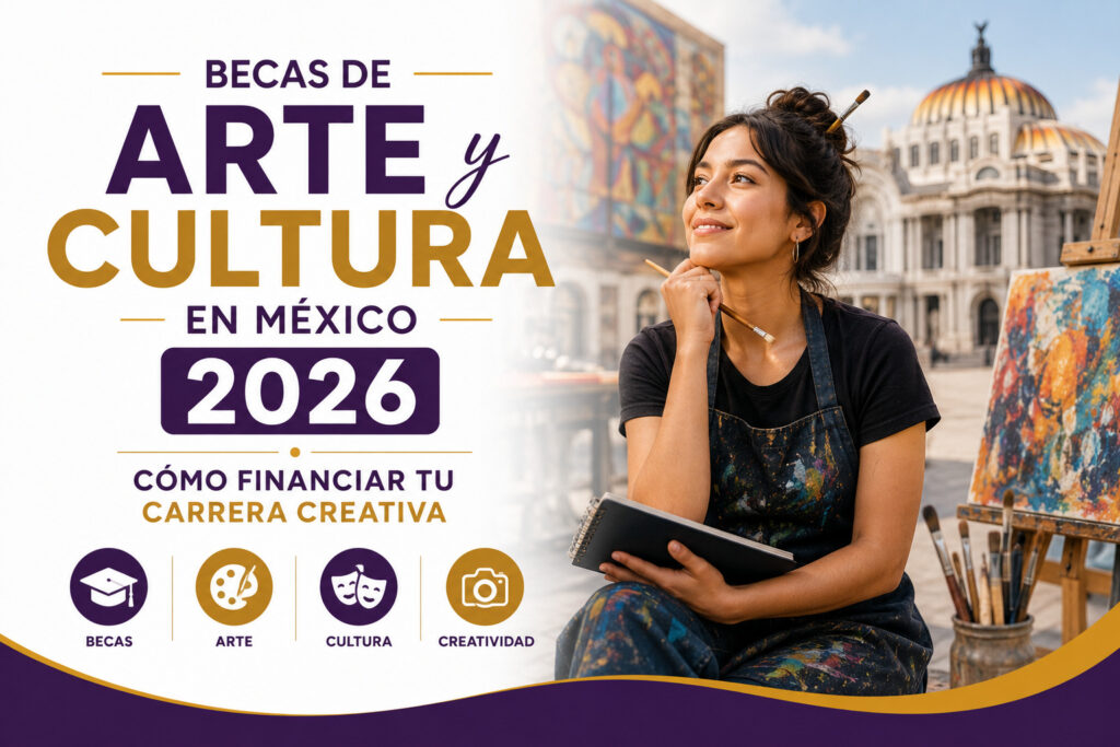Becas de Arte y Cultura en México 2026: Cómo Financiar tu Carrera Creativa